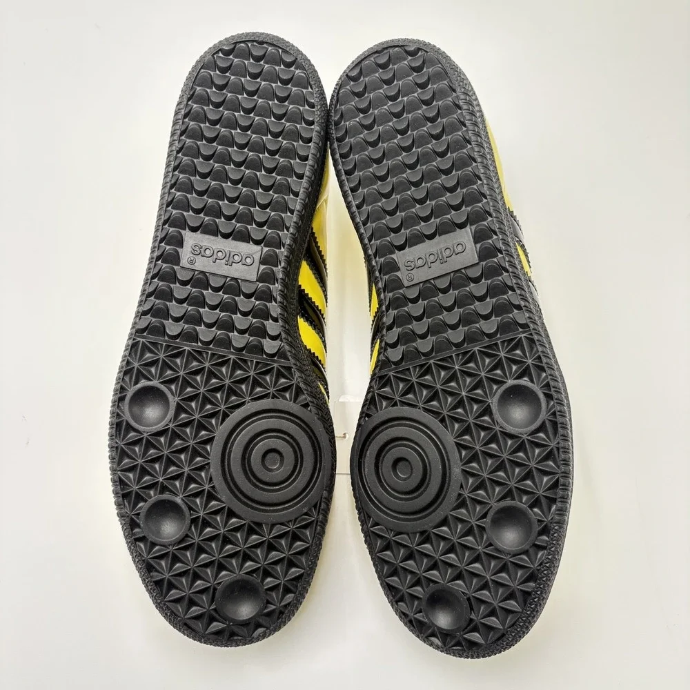 Adidas Originals Women's Samba OG JR8749 Yellow/Core Black Size 5.5